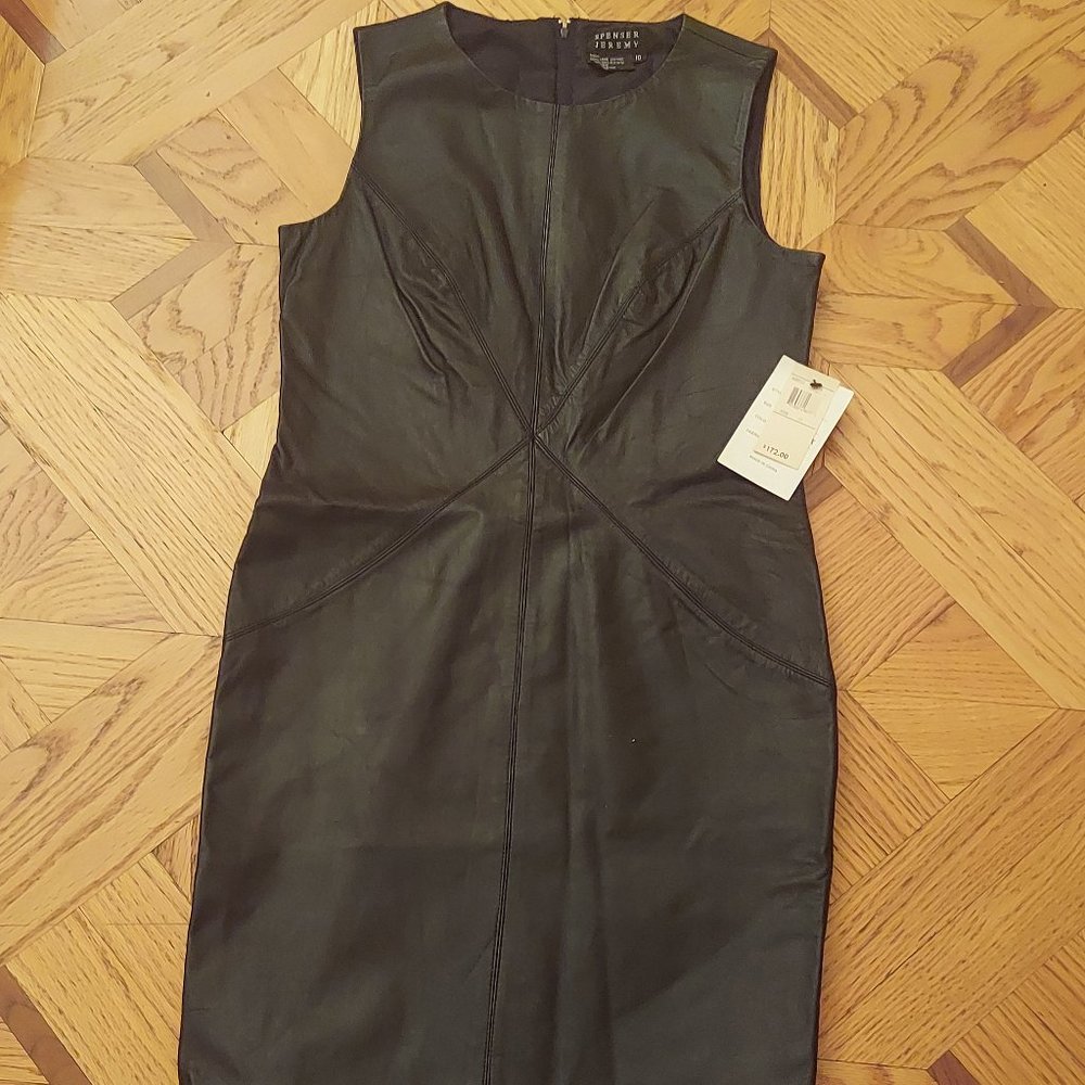 SPENSER JEREMY LEATHER DRESS